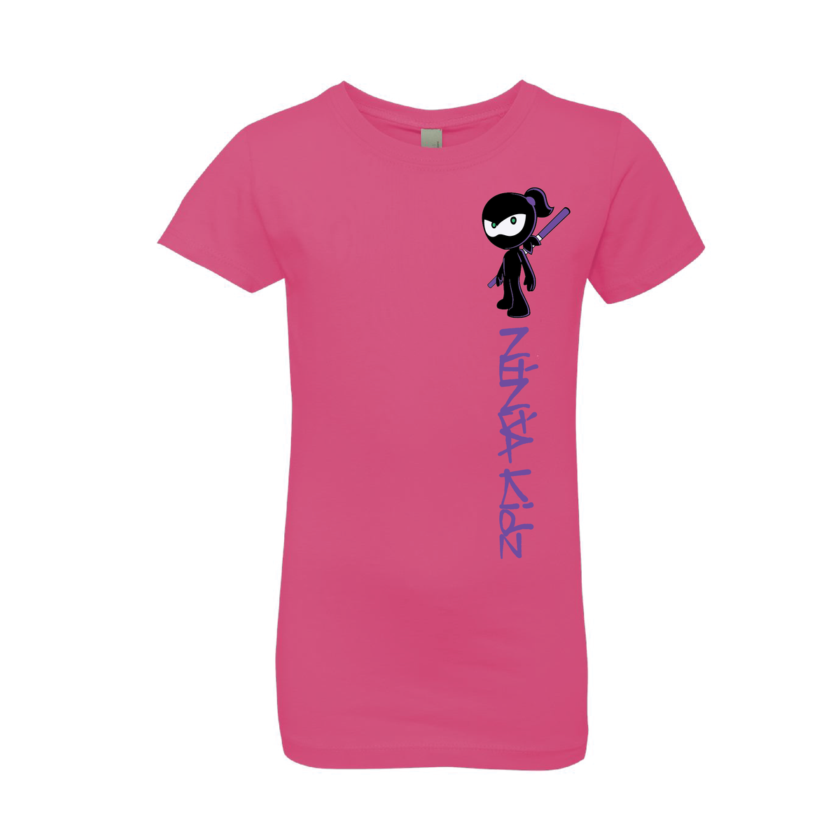 Ninja Girl Kids Light T-Shirt
