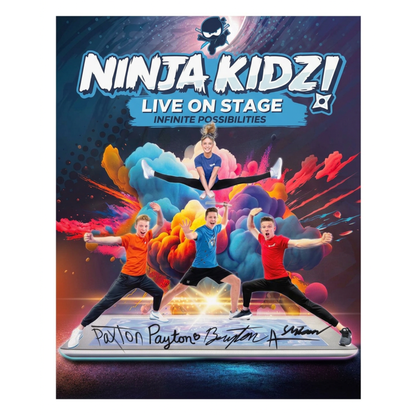 Ninja Kidz Live Tour Poster