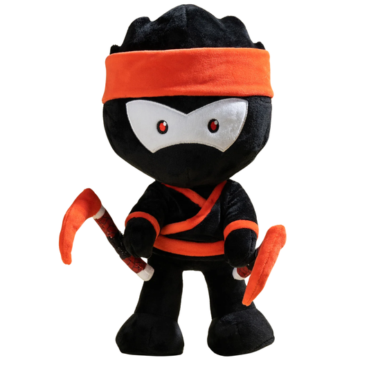 Stealthy Ninja Posable Plush