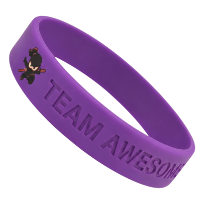 Ninja Kidz Silicone Wristband Bracelet
