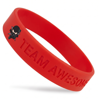 Ninja Kidz Silicone Wristband Bracelet
