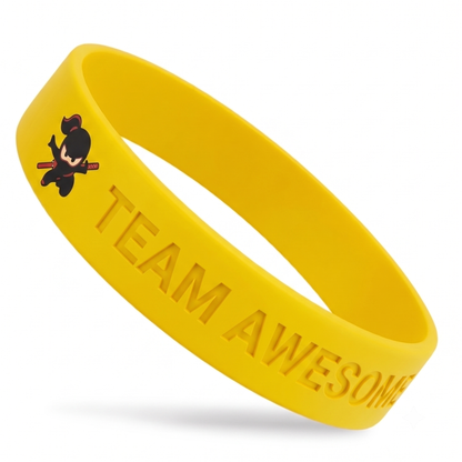 Ninja Kidz Silicone Wristband Bracelet
