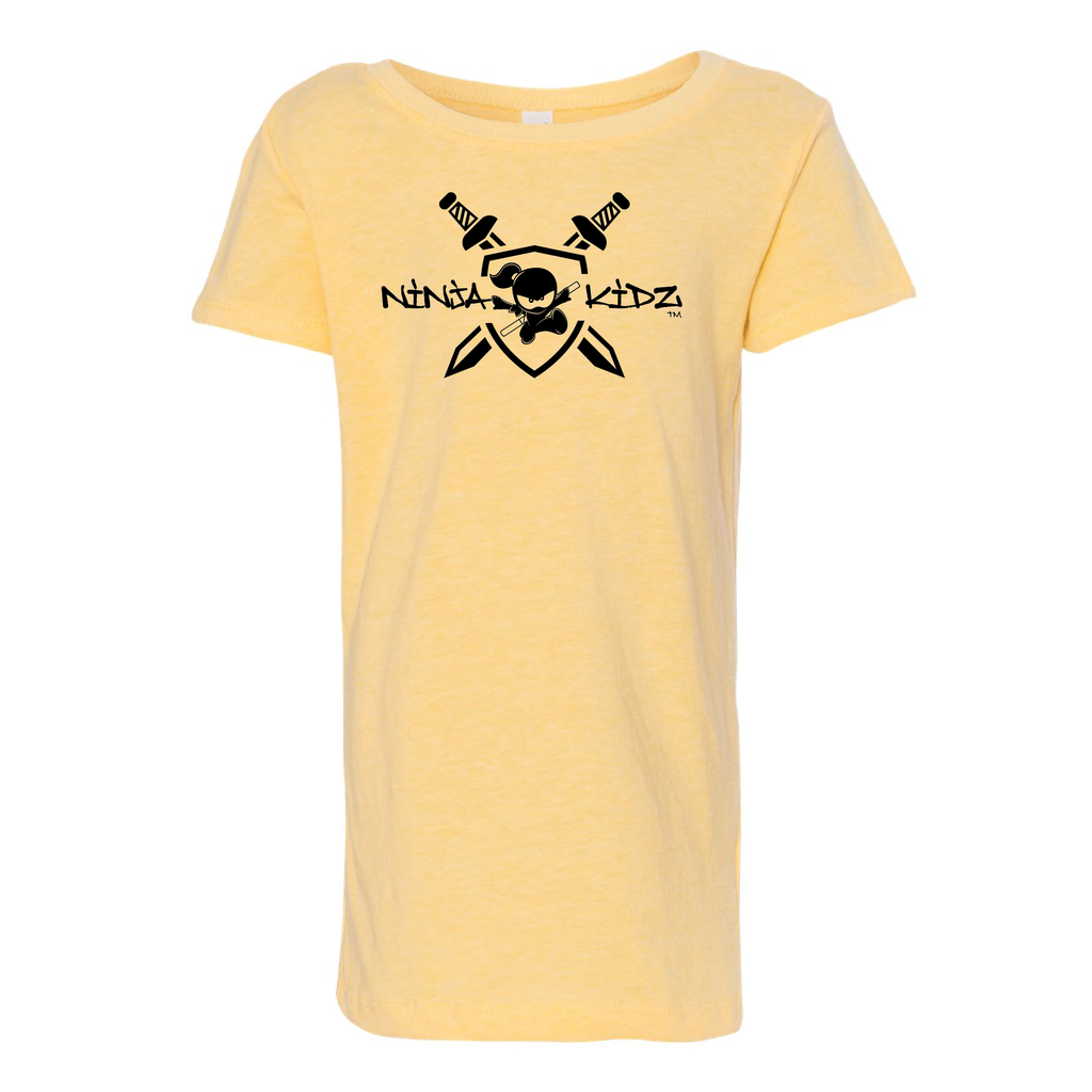 Ninja Kidz Official Girls Original Logo Tee. Dress Your Ninja Kid in Cool  Gear!
