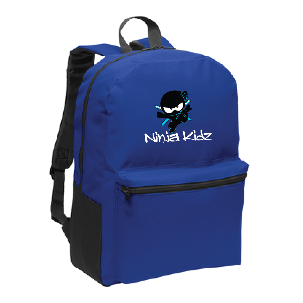 Ninja Kidz Backpack - Original Boy Logo on Blue 3.0 ©