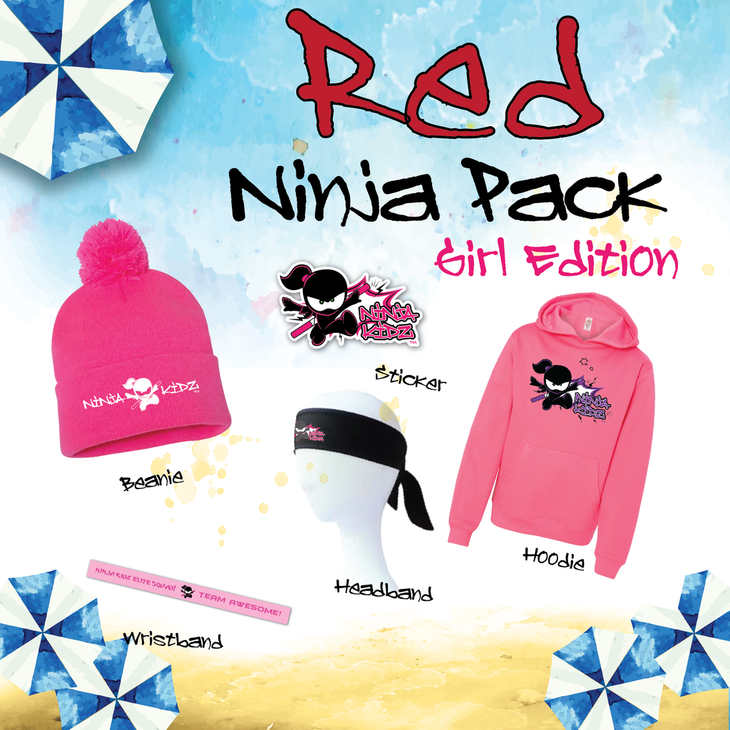 Red Belt Ninja Pack Girls ©