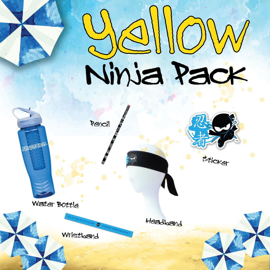 Yellow Belt Ninja Pack Boys ©