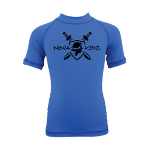 Ninja Kidz Shield Wet Effect®  Short Sleeve Rash Guard 3.0 ©