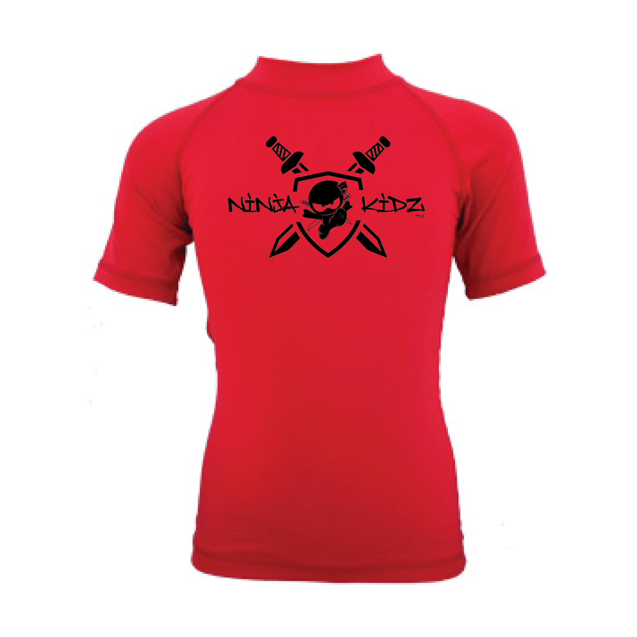 Ninja Kidz Shield Wet Effect®  Short Sleeve Rash Guard 3.0 ©