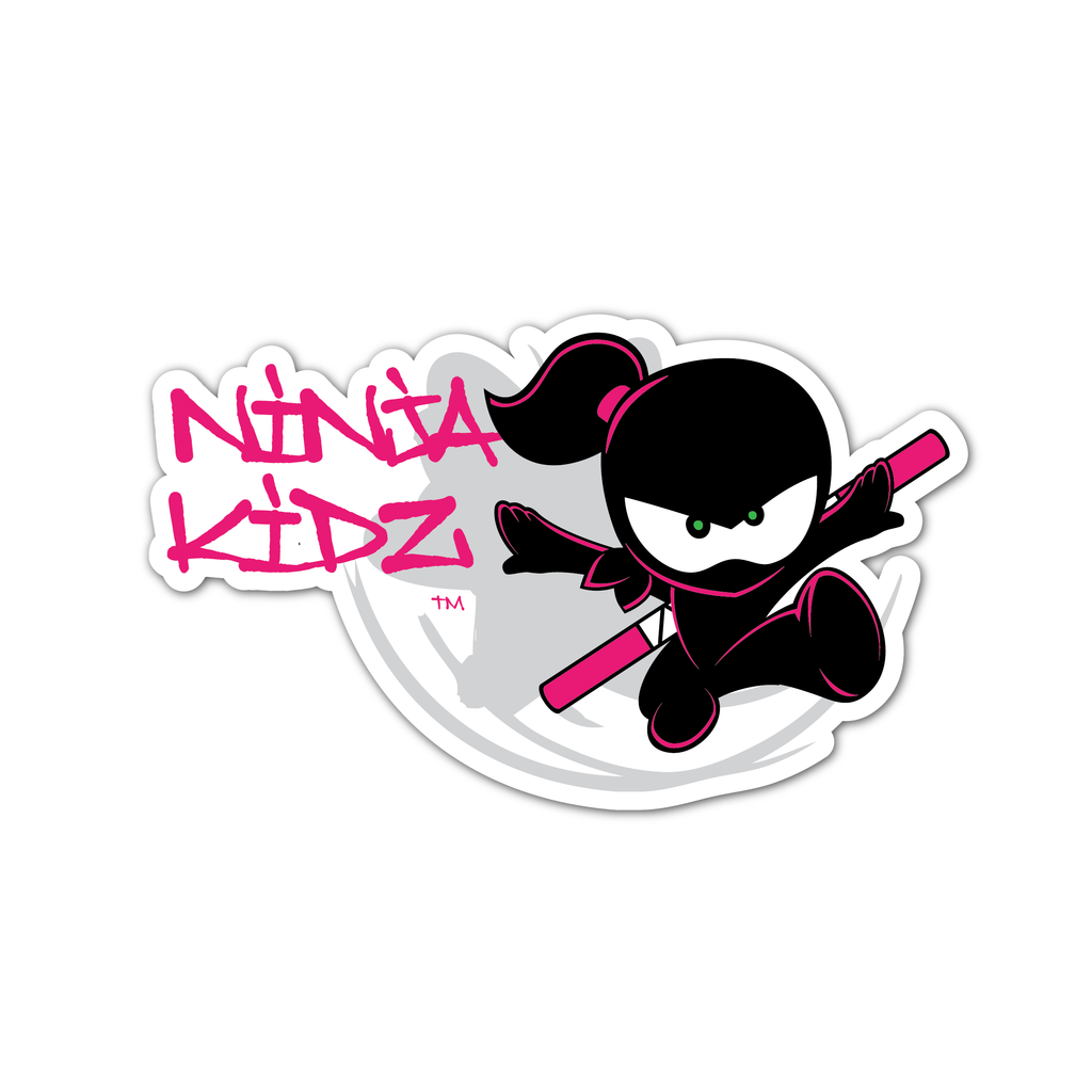 Ninja Kidz Girl Flower Decal 3.0 ©